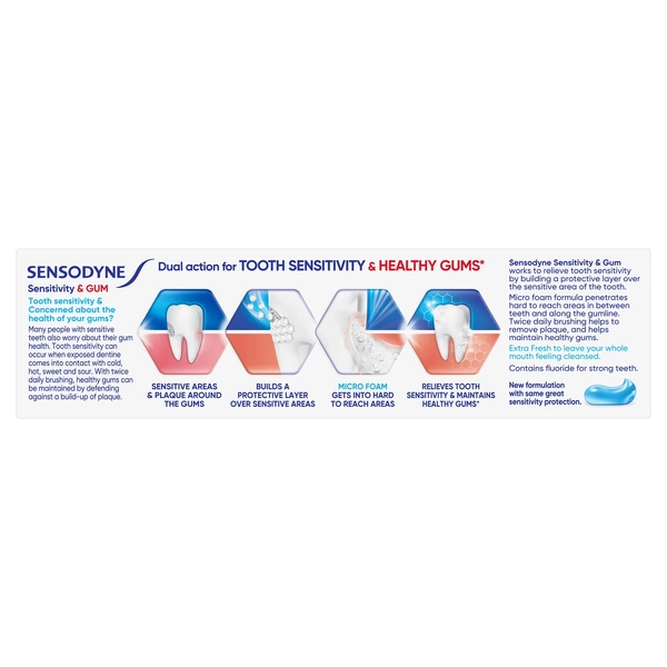 Sensodyne Sensitivity & Gum Extra Fresh Toothpaste 100g