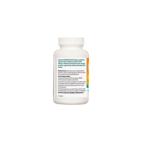 Caltrate Vitamin D 1000IU 180 Capsules