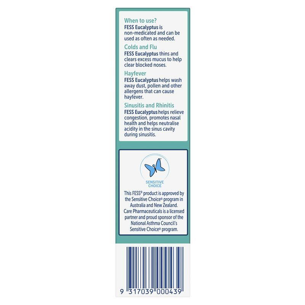 Fess Eucalyptus Saline Nasal Spray 30ml