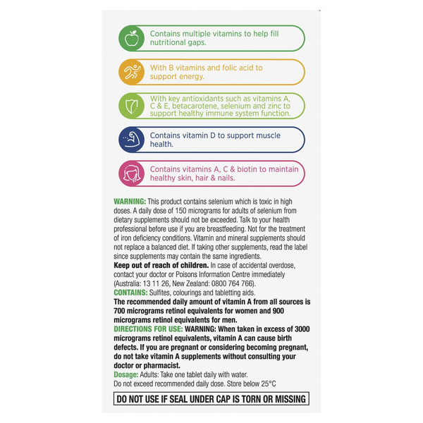 Centrum Advance Adults 100 Tablets