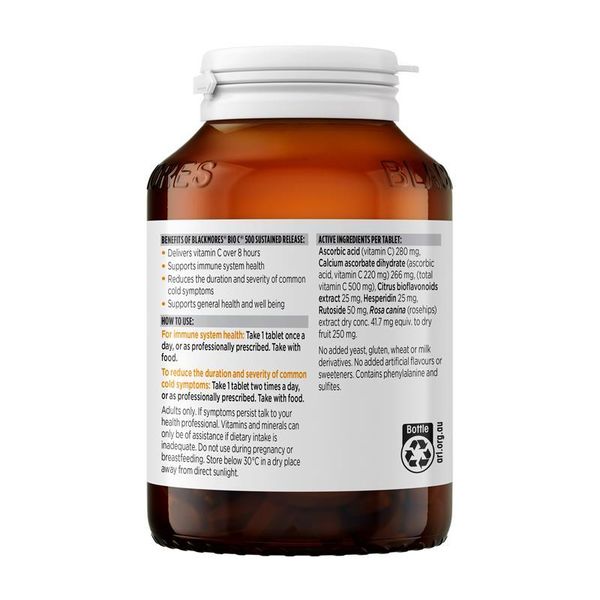 Blackmores Bio C 500 Sustained Release 200 Tablets