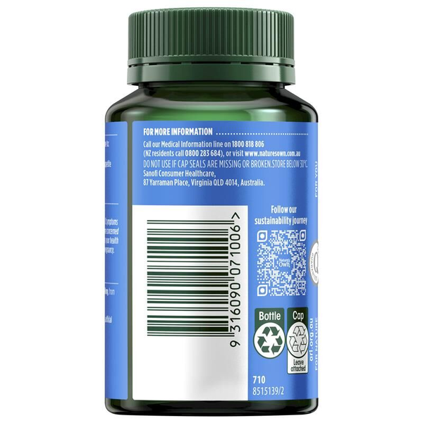 Nature's Own Fenugreek 1000mg 60 Capsules