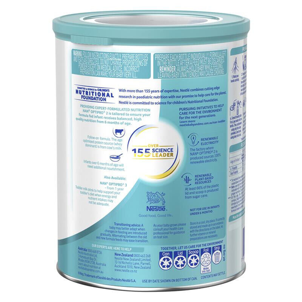 Nan OptiPro 2 Premium Follow-On Formula 800g From 6 Months
