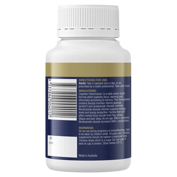 BioCeuticals Cognition Performance+ 60 Capsules