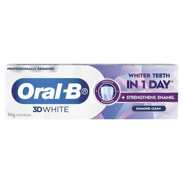 Oral B 3D White Intensive Whitening Diamond Clean Toothpaste 94g