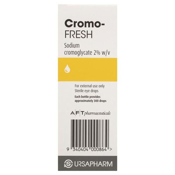 Cromo-Fresh Eye Drops 10ml