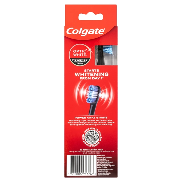 Colgate Optic White Replacement Soft Brush Heads 2 Pack