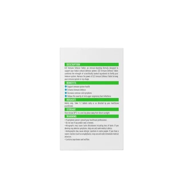 EZZ Immune Defence Tablet 60 Tablets