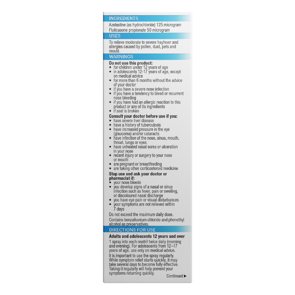 APH Allergy & Hayfever Relief Nasal Spray 120 Sprays