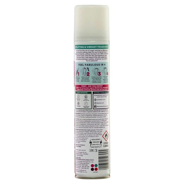 3X Batiste Dry Shampoo Eden Bloom 200ml