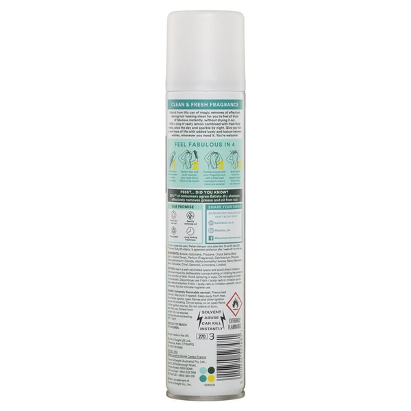 3X Batiste Dry Shampoo Original 200ml