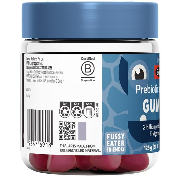Little Swisse Prebiotic + Probiotic Gummies 50 Pack
