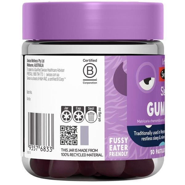 Little Swisse Sleep Gummies 50 Pack