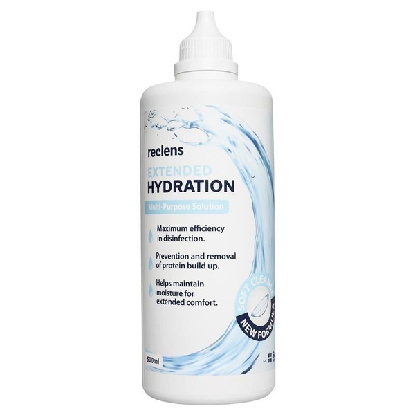 Reclens Extended Hydration Multi-Purpose 2 X 500ml