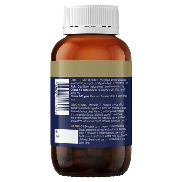 BioCeuticals Ultra Potent C Chewables 60 Tablets