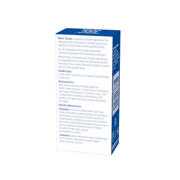 Murine Dry Eyes Drops 10ml