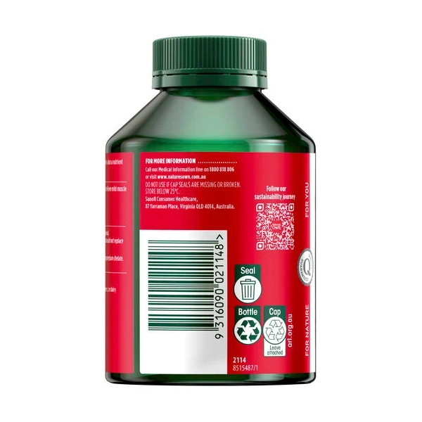 Nature's Own Magnesium 200 Capsules