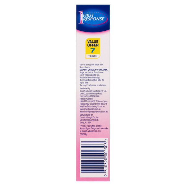 First Response Early Result In-Stream Pregnancy Test - 7 Tests