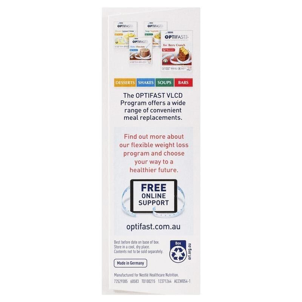 Optifast VLCD Bar Cereal With Cranberry 6 x 65g