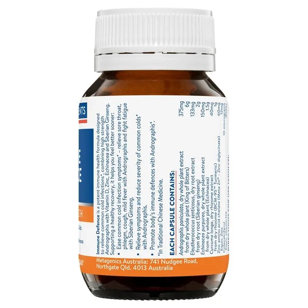 Ethical Nutrients Immune Defence 60 Capsules
