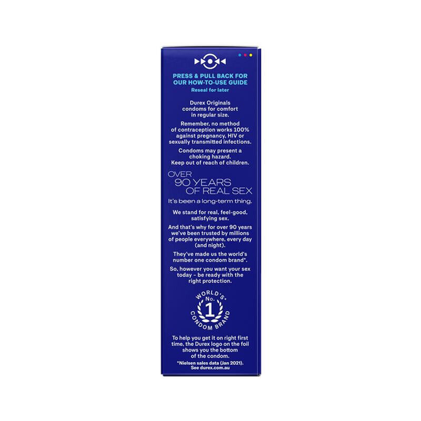 Durex Originals Regular Fit 10 Condoms