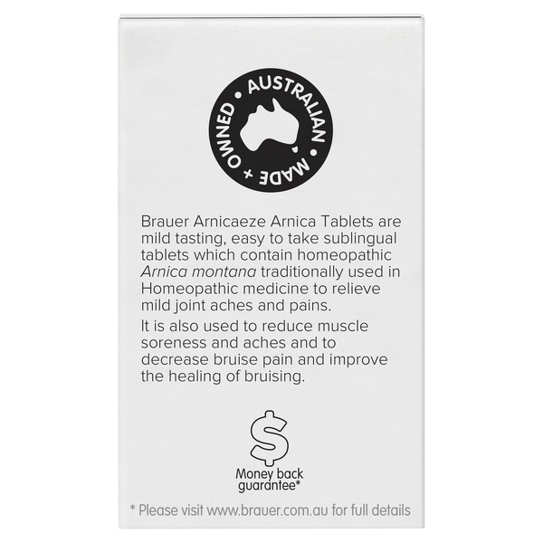 Brauer Arnicaeze Arnica 60 Tablets