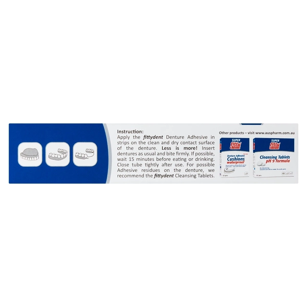 Super Fittydent Waterproof Denture Adhesive 40g