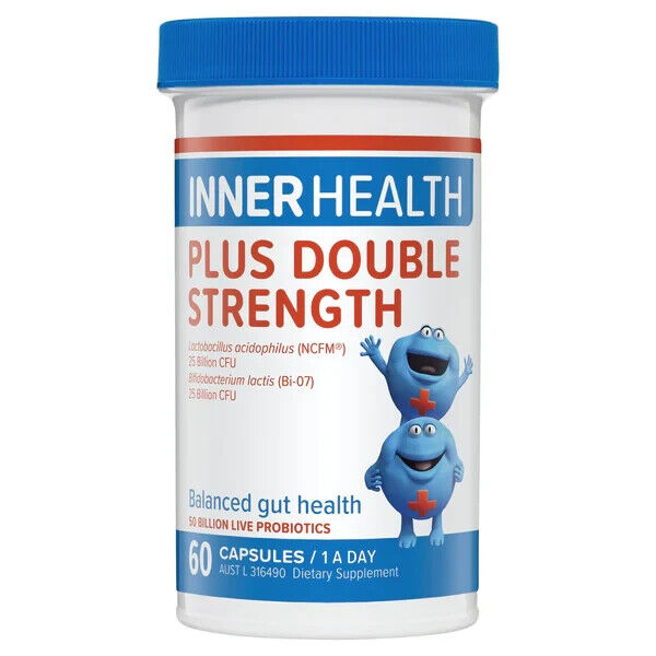 Inner Health Plus Double Strength Probiotic 60 Capules