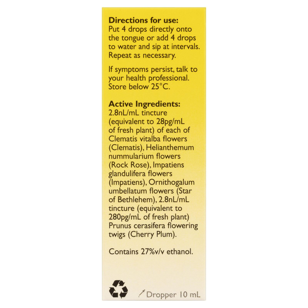 Bach Rescue Remedy Dropper 10ml