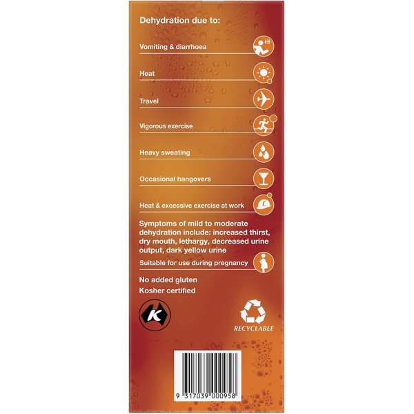 Hydralyte Orange 16 Electrolyte Ice Blocks