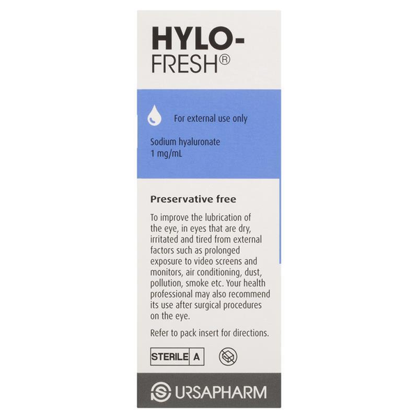Hylo-Fresh 1 mg/ml Lubricating Eye Drops 10ml