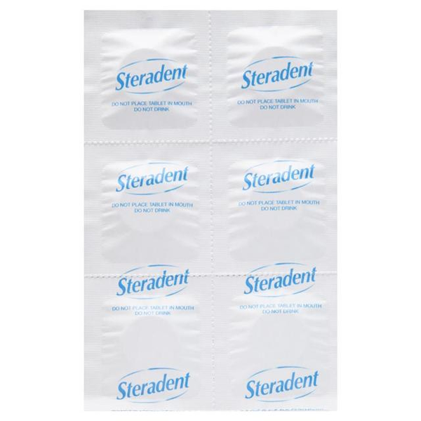 Steradent Denture Cleansing Tablets Express Active Plus 48 Tablets