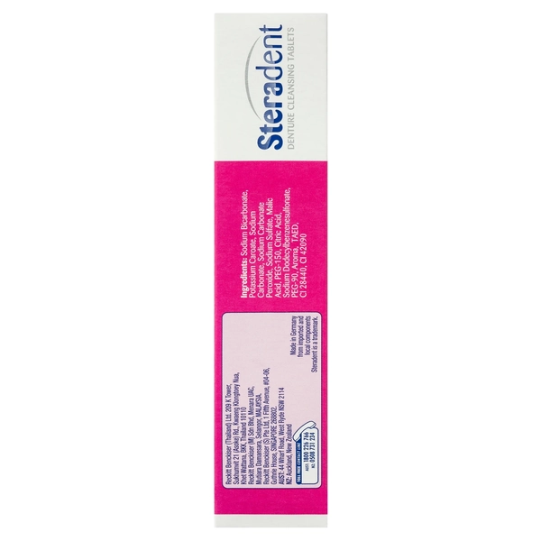 Steradent Denture Cleansing Tablets Extra Strength Whitening 30 Tablets