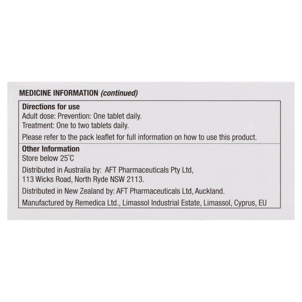 Ferro-F-Tab 60 Tablets