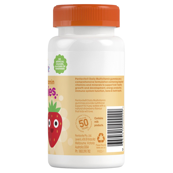 Pentavite Daily Multivitamin Gummies 60 Pastilles