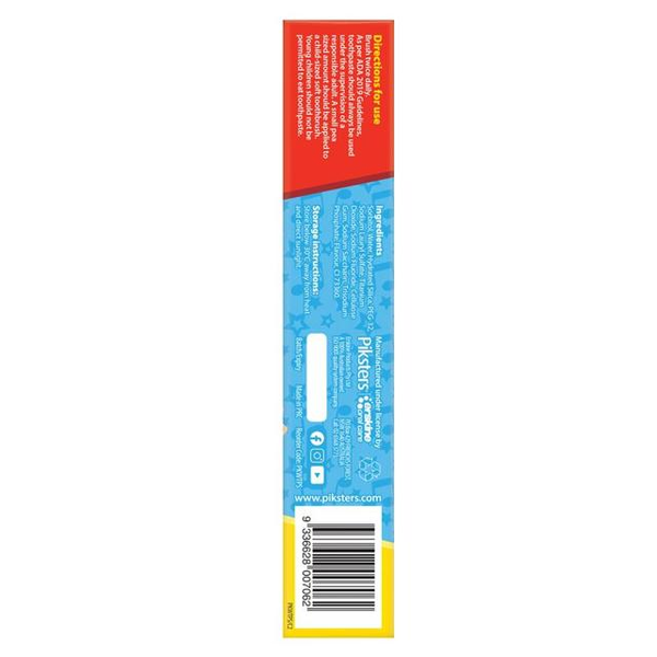 Piksters The Wiggles Ages 2-5 Sugar Free Strawberry Toothpaste 96g