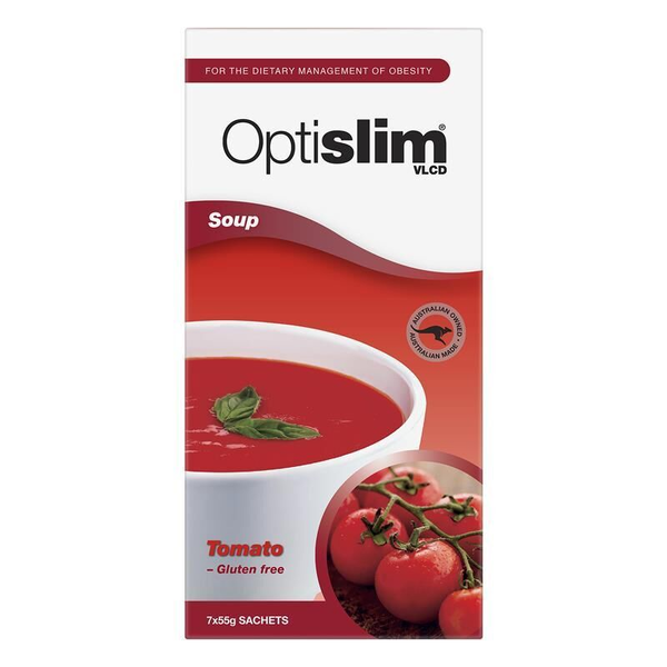 Optislim VLCD Soup Tomato 7 x 55g Sachets