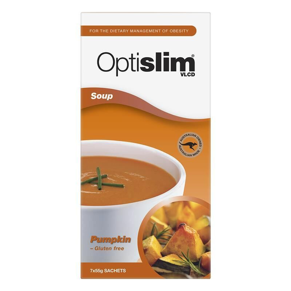 Optislim VLCD Soup Pumpkin 7 x 55g Sachets