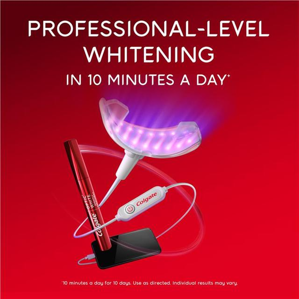 Colgate Optic White FlexLight Led Teeth Whitening Kit