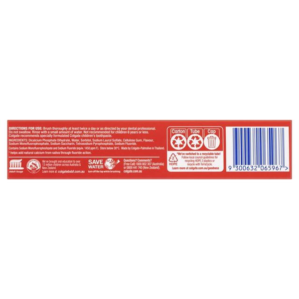 Colgate Cavity Protection Great Regular Flavour Toothpaste 120g
