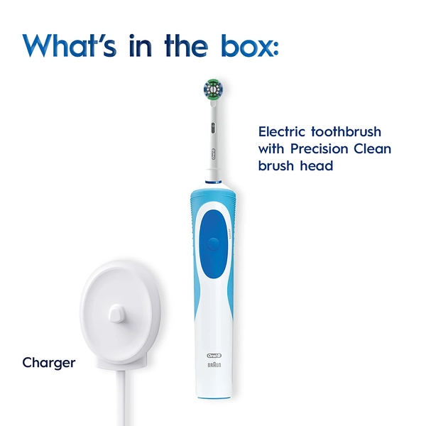 Oral B Vitality Precision Clean Electric Toothbrush 1 Pack