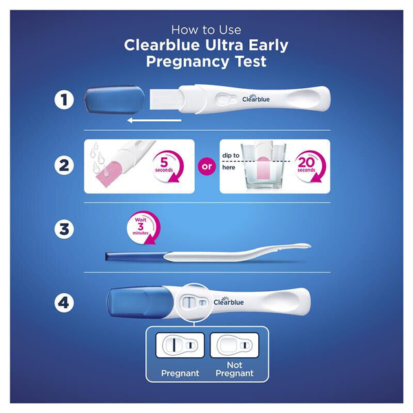 Clearblue Ultra Early Pregnancy Test - 7 Tests