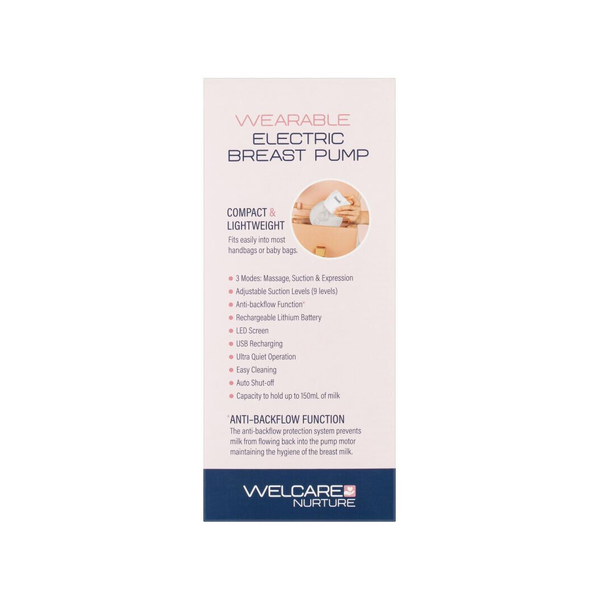 Welcare Nurture Wearable Electric Breast Pump WNBP100
