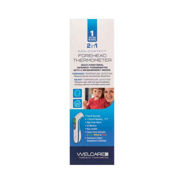 Welcare Forehead Thermometer 2 in 1 Temperature Detection WFT200