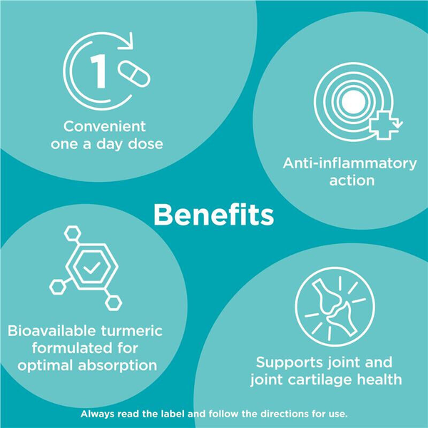 Blackmores Concentrated Curcumin One-A-Day 30 Tablets