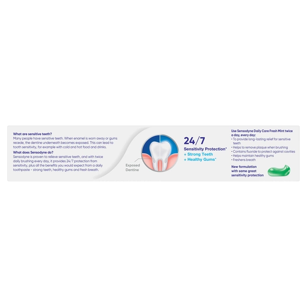 Sensodyne Daily Care Fresh Mint Toothpaste 100g