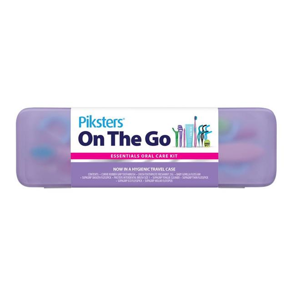 Piksters On The Go Essentials Oral Care Kit Assorted
