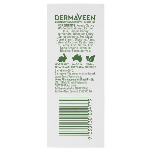 DermaVeen Daily Nourish Soap Free Cleansing Bar 115g