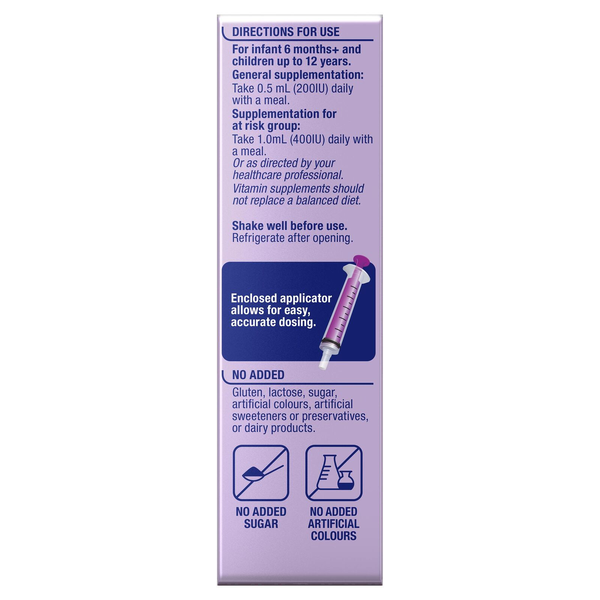 Ostelin Kids Vitamin D3 Liquid 20ml