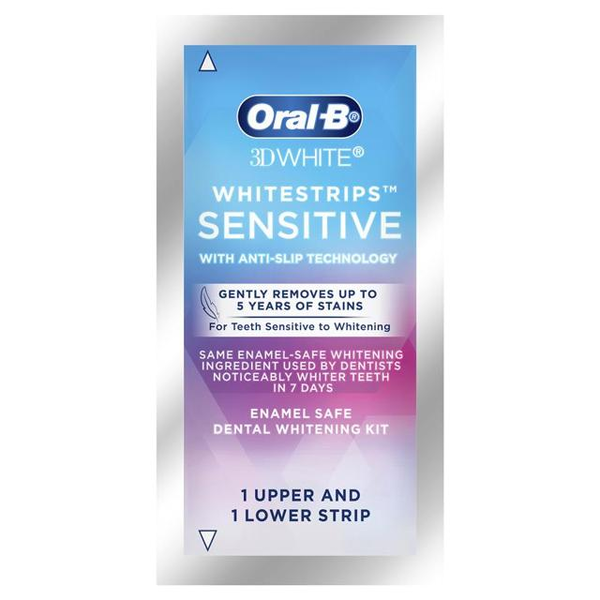 Oral B White Whitestrips Sensitive 14 Treatments